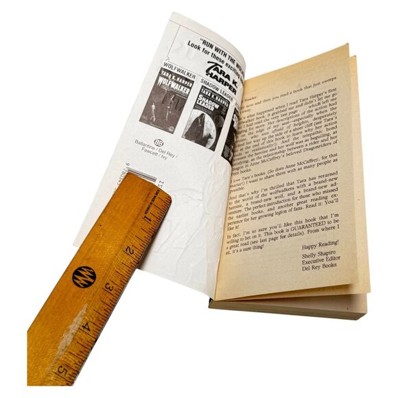 Del Ray Tara K Harper Lot 5 Book PB Wolf Grayheart Bane More Vintage Fantasy - Picture 7 of 16